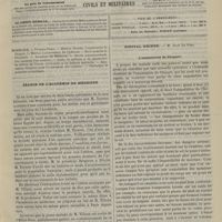 0675 - Page 665 - Sommaire / Séance de l'Académie de médecine / Hôpital Necker. M. Léon Le Fort. L'amputation de Chopart