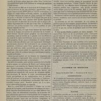 0700 - Page 690 - Hôpital de la Charité. M. Trélat. Épithélioma de la langue / Académie de médecine. Séance du 28 juillet 1885. Correspondance / Élection