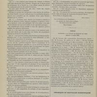 0712 - Page 702 - Ministère de l'instruction publique. Décret relatif à la licence ès sciences / Thèses soutenues à la Faculté de médecine de Paris pendant l'année 1885 / Chronique et nouvelles scientifiques