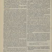 0724 - Page 714 - Hôpital de la Pitié. M. Jaccoud. Un nouveau cas d'albuminurie ; régime lacté exclusif et régime mixte / Hôtel-Dieu de Lyon. M. Daniel Mollière. Angiome congénital de la face postérieure de la jambe et de la cuisse ; varices récentes ; allongement hypertrophique du fémur et du tibia ; troubles circulatoires hémilatéraux. (Observation recueillie par M. René Duzéa...)