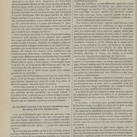 0732 - Page 722 - Revue clinique hebdomadaire. Arrachement du gros intestin / La sensibilité retardée et les fausses anesthésies dans les lésions des nerfs périphériques