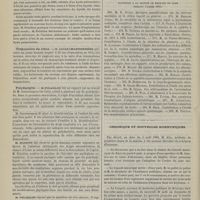0736 - Page 726 - Société de chirurgie. Séance du 5 août 1885. Communications. Hystérotomie vaginale. M. Gillette / Récidive des kystes paraovariens. M. Polaillon, à l'occasion de la communication faite par M. Terrillon / Trépanation du crâne. M. Lucas-Championnière / Polydactylie. M. Polaillon, sur un travail de M. Guermonprez... / Thèses soutenues à la Faculté de médecine de Paris pendant l'année 1885 / Chronique et nouvelles scientifiques