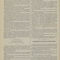 0744 - Page 734 - Variétés. Un savant d'autrefois. - Son mémorial (1780-1865) ; publié par ses fils les Docteurs A. et G. Léon-Dufour / Association française pour l'avancement des sciences / Chronique et nouvelles scientifiques. Faculté de médecine de Paris / Avis