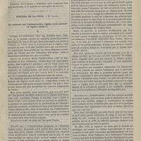 0749 - Page 739 - Hôtel-Dieu. M. Tillaux. Carcinome du testicule gauche ; diagnostic différentiel des tumeurs du testicule / Hôpital de la Pitié. M. Jaccoud. Un nouveau cas d'albuminurie ; régime lacté exclusif et régime mixte