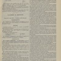 0751 - Page 741 - Thérapeutique. Alimentation des enfants. Par M. le Docteur Blanc-Aillaud... / Académie de médecine. Séance du 11 août 1885. Correspondance / Élection / Communication. Sur le choléra de Marseille. M. Brouardel