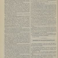 0752 - Page 742 - Académie de médecine. Séance du 11 août 1885. Communication. Sur le choléra de Marseille. M. Brouardel / Discussion / Chronique et nouvelles scientifiques