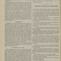 0768 - Page 758 - Académie de médecine. Séance du 18 août 1885. Lecture. Sur le traitement complémentaire des pieds bots compliqués par la section sous-cutanée des ligaments du pied. M. Jules Guérin / Discussion / Le choléra dans le midi / Lecture / Chronique et nouvelles scientifiques. Hospices de Marseille