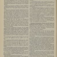 0782 - Page 772 - Association française pour l'avancement des sciences, XIVe session (1885). Congrès de Grenoble. II. Communications. Sur les doctrines actuelles du choléra et les inoculations préventives. M. Chauveau / De l'hypnotisme employé comme traitement de l'aliénation mentale et des applications de la suggestion chez les aliénés et chez les nerveux. M. Auguste Voisin / Traitement électrique de l'hématocèle péri-utérine par la galvano-puncture négative. M. Apostoli, au nom de M. Doléris et en son propre nom
