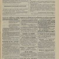 0785 - Page 775 - Association française pour l'avancement des sciences, XIVe session (1885). Congrès de Grenoble. Communications. Étude sur l'aérothérapie. M. Deshayes... / Chronique et nouvelles scientifiques. Faculté de médecine de Paris