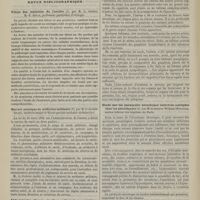 0840 - Page 830 - Académie de médecine. Séance du 8 septembre 1885. Lectures. Étiologie, nature et traitement du choléra. M. Peter / Revue bibliographique. Précis des maladies de l'oreille, par M. le Docteur M.-E. Gellé... / Manuel pratique de médecine militaire, par M. le Docteur Audet... / Aide-mémoire d'anatomie, par Alexis Julien... / Étude sur les paralysies alcooliques (névrites multiples chez les alcooliques), par M. le Docteur William Oettinger...