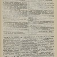 0841 - Page 831 - Revue bibliographique. Étude sur les paralysies alcooliques (névrites multiples chez les alcooliques), par M. le Docteur William Oettinger... / Manuel mémorandum à l'usage de l'accoucheur et de la sage-femme, par M. le Docteur E. Lagarde... / Traitement de la migraine par le massage, par M. le Docteur G. Norström / Chronique et nouvelles scientifiques