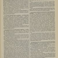 0847 - Page 837 - Association française pour l'avancement des sciences, XIVe session (1885). Congrès de Grenoble. VII. Nouveau procédé de résection du genou. M. Montaz... / Chirurgie oculaire. M. Valude... / De l'érosion dentaire dans la scrofule. M. Eyssautier... / Reproduction de la carotide après la ligature. M. Bertin... / La maladie de Fauchard. M. Th. David... / Action thérapeutique et physiologique de l'antipyrine. M. Arduin / Sur les fibres unitives des cellules du corps muqueux de Malpighi. M. G. Renaut... / Les injections intramusculaires de mercure métallique contre la syphilis. M. A. Luton...