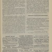 0849 - Page 839 - Association française pour l'avancement des sciences, XIVe session (1885). Congrès de Grenoble. VII. Sur la couche de revêtement des extrémités articulaires et des synoviales. M. Renaut... / Chronique et nouvelles scientifiques