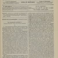 0851 - Page 841 - Sommaire / Hospice de la Salpêtrière. M. Legrand du Saulle. Les traumatismes cérébraux. Troubles intellectuels graves qu'ils peuvent déterminer