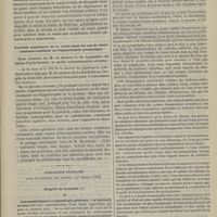 0869 - Page 859 - Revue clinique hebdomadaire. Tumeur volumineuse de la vessie guérie par la taille hypogastrique / Ponction aspiratrice de la vessie dans les cas de rétrécissement urétral ou d'hypertrophie prostatique / Association française pour l'avancement des sciences, XIVe session. Congrès de Grenoble. IX. Les anesthésiques en physiologie générale. M. Raphael Dubois
