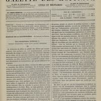 0875 - Page 865 - Sommaire / Hospice de la Salpêtrière. M. Legrand du Saulle. Les traumatismes cérébraux. Troubles intellectuels graves qu'ils peuvent déterminer