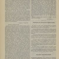 0912 - Page 902 - Variétés. Un savant d'autrefois. - Son mémorial (1780-1865) ; publié par ses fils les Docteurs A. et G. Léon-Dufour / Chronique et nouvelles scientifiques / Bulletin bibliographique