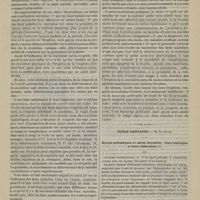 0925 - Page 915 - Hôpital des Enfants-Malades. M. Grancher. Coexistence sur le même sujet de la rougeole et de la scarlatine / École dentaire. M. Th. David. Kystes périostiques et abcès dentaires ; leurs analogies et leurs différences