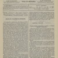 0931 - Page 921 - Sommaire / Séance de l'Académie de médecine / Hôpital Necker. M. Potain. I. Purpura simplex, rhumatisme et scorbut. - II. Fièvre typhoïde et antipyrine