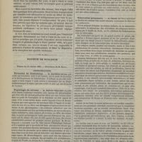 0950 - Page 940 - De la choroïdite dite séreuse et de son étiologie ; par le Docteur H. Coursserant / Société de biologie. Séance du 10 octobre 1885. Communications. Formation du blastoderme. M. Mathias Duval / Physiologie du cerveau. M. Brown-Séquard / Tuberculose pulmonaire. M. Thaon...