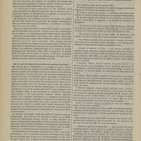 0976 - Page 966 - Société de biologie. Séance du 17 octobre 1885. Communications. Puissance de pénétration des filaments mycéliens de divers champignons (penicillium, aspergillus) à travers les bourres de coton stérilisé et les bougies-filtres en terre poreuse. M. Galippe, en son nom et au nom de M. Bourquelot / De la marche dans les maladies du système nerveux. MM. Gilles de la Tourette et A. Londe, dans le service de M. Charcot / Des broncho-pneumonies infectieuses de l'enfance et de leurs microbes. M. Thaon / Chronique et nouvelles scientifiques. Faculté de médecine de Paris / Faculté de médecine de Montpellier
