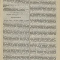 0981 - Page 971 - Hôtel-Dieu. M. Tillaux. Des tumeurs encapsulées de la loge parotidienne / Hôpital Lariboisière. M. Duguet. Rétrécissement mitral