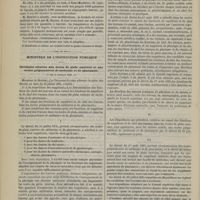 1008 - Page 998 - Académie de médecine. Séance du 27 octobre 1885. Rapport. Traitement du choléra par les injections intra-veineuses. M. Le Roy de Méricourt, sur la communication de M. Rouvier... / Ministère de l'instruction publique. Circulaire relative aux Écoles de plein exercice et aux Écoles préparatoires de médecine et de pharmacie