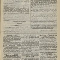 1009 - Page 999 - Ministère de l'instruction publique. Circulaire relative aux Écoles de plein exercice et aux Écoles préparatoires de médecine et de pharmacie / Chronique et nouvelles scientifiques
