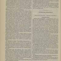 1014 - Page 1004 - Thérapeutique. Nouveau traitement local de l'eczéma et de quelques autres affections cutanées. Par M. le Docteur Gécé / Société de chirurgie. Séance du 28 octobre 1885. Communications. Arthrite blennorrhagique. M. Horteloup, sur une communication de M. Bousquet / Productions ostéophytiques à la suite des amputations. M. Duménil...