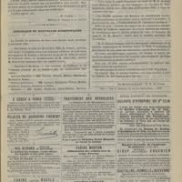 1017 - Page 1007 - Correspondance. [Dr Féréol] / Chronique et nouvelles scientifiques. Hôpitaux de Bordeaux / Faculté des sciences de Marseille