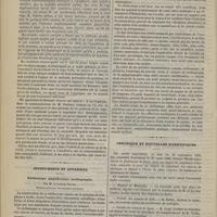 1032 - Page 1022 - Académie de médecine. Addition à la séance du 27 octobre 1885. Rage. M. J. Guérin, sur la communication de M. Pasteur / Instruments et appareils. Stéthoscope amplificateur cardiographe. Par M. le Docteur Gavoy... / Chronique et nouvelles scientifiques. Hôpital de Mustapha / Faculté des sciences de Lille / Faculté des sciences de Lyon / Faculté des sciences de Marseille / Faculté des sciences de Montpellier