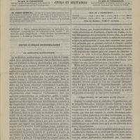 1035 - Page 1025 - Sommaire / Revue clinique hebdomadaire. La médication antithermique