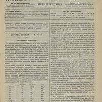 1043 - Page 1033 - Sommaire / Hôpital Necker. M. Potain. Épanchement pleurétique