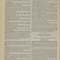 1046 - Page 1036 - Dermatologie. Curieuse observation d'eczéma aigu généralisé tendant à prouver la nature lymphatique de l'eczéma. Par M. le Docteur J.-A. Fort... / Société de biologie. Séance du 7 novembre 1885. Communications. Étude dynamométrique du coeur dans les affections cardiaques. M. A.-M. Bloch