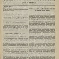1099 - Page 1089 - Sommaire / Séance de l'Académie de médecine / Hôpital de la Charité. M. Landouzy. Accidents syphilitiques et herpès génital simple