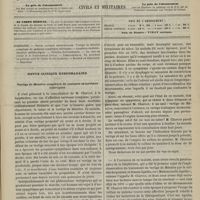 1131 - Page 1121 - Sommaire / Revue clinique hebdomadaire. Vertige de Ménière compliqué de quelques symptômes tabétiques