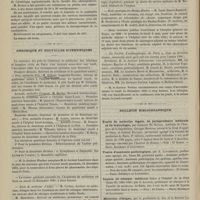 1152 - Page 1142 - Académie de médecine. Séance du 8 décembre 1885. Lecture. Sur quelques nouveaux purgatifs. M. Desnos / Chronique et nouvelles scientifiques. École de médecine d'Alger / Faculté des sciences de Besançon / Faculté des sciences de Caen / Muséum / École pratique des hautes-études / Bulletin bibliographique
