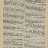 1168 - Page 1158 - Variétés. Un savant d'autrefois. - Son mémorial (1780-1865) ; publié par ses fils les Docteurs A. et G. Léon-Dufour / Chronique et nouvelles scientifiques. Muséum