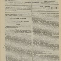 1171 - Page 1161 - Sommaire / Académie de médecine. Séance annuelle du 15 décembre 1885. Rapport / Prix de 1885