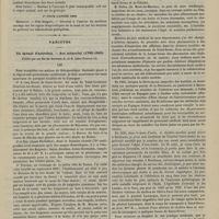 1215 - Page 1205 - Académie des sciences. 2° Pour l'année 1887 / 3° Pour l'année 1888 / 4° Pour l'année 1890 / Variétés. Un savant d'autrefois. - Son mémorial (1780-1865) ; publié par ses fils les Docteurs A. et G. Léon-Dufour