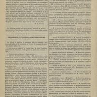 0024 - Page 14 - Thèses soutenues à la Faculté de médecine de Paris pendant l'année 1886 / Chronique et nouvelles scientifiques. Distinctions honorifiques / Faculté de médecine de Paris / Faculté de médecine de Bordeaux / Faculté de médecine de Lille / Faculté de médecine de Nancy / Faculté des sciences de Montpellier / École supérieure de pharmacie de Paris