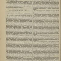 0028 - Page 18 - Séance de l'Académie de médecine / Hôpital de la Charité. M. Hardy. Pleurésie purulente, thoracentèse puis empyème