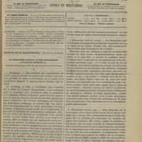 0091 - Page 81 - Sommaire / Hospice de la Salpêtrière. M. Legrand Du Saulle. Le rhumatisme cérébral, la folie rhumatismale et la goutte cérébrale. Troubles intellectuels chez les rhumatisants et les goutteux