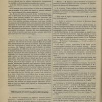 0096 - Page 86 - Variétés. Un savant d'autrefois. - Son mémorial (1780-1865) publié par ses fils les Docteurs A. et G. Léon-Dufour / Chronique et nouvelles scientifiques. Faculté de médecine de Nancy / Muséum / Faculté des sciences de Paris