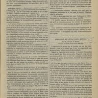 0111 - Page 101 - Hôpital d'Angoulême. M. Fournier. De l'endocardite primitive chez les militaires / Expulsion du taenia par la bouche ; par M. le Docteur E. Martel...