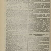 0324 - Page 314 - Revue clinique hebdomadaire. Des paralysies toxiques / Urémie : accidents dyspnéiques de l'urémie à forme broncho-pulmonaire
