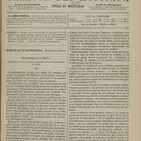 0419 - Page 409 - Sommaire / Hospice de la Salpêtrière. M. Legrand Du Saulle. La politique et la folie. Influence des graves émotions publiques sur les particularités du délire