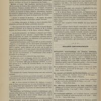0424 - Page 414 - Chronique et nouvelles scientifiques. Faculté de médecine de Bordeaux / Muséum / Bulletin bibliographique