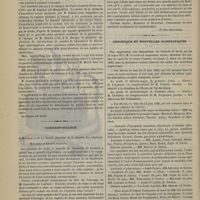 0596 - Page 586 - Société de biologie. Séance du 19 juin 1886. Communications. Anesthésie par les mélanges titrés. M. R. Dubois / Correspondance. [Dr Em. Duponchel] / Chronique et nouvelles scientifiques. Concours d'agrégation (anatomie, physiologie et histoire naturelle) / Avis