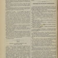 0716 - Page 706 - Société de biologie. Séance du 23 juillet 1886. Communications. Exhalation d'acide carbonique. M. Gley, au nom de M. Garnier... / Anhélation du chien. M. Ch. Richet / Thèses soutenues à la Faculté de médecine de Paris pendant l'année 1886 / Chronique et nouvelles scientifiques. Faculté de médecine de Bordeaux / Faculté des sciences de Paris